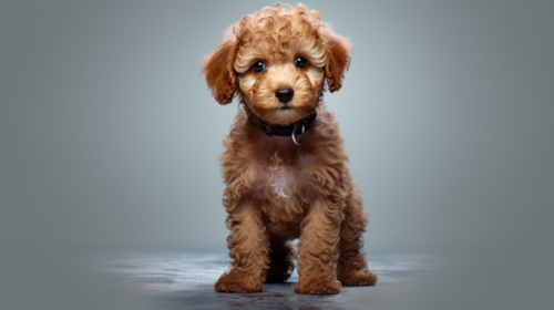 small Poodle puppy